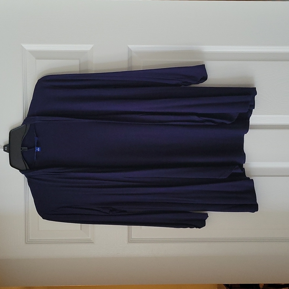 Navy blue cardigan size small